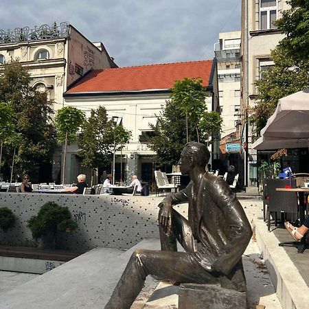 Cvetni Trg Hotell Belgrad Exteriör bild