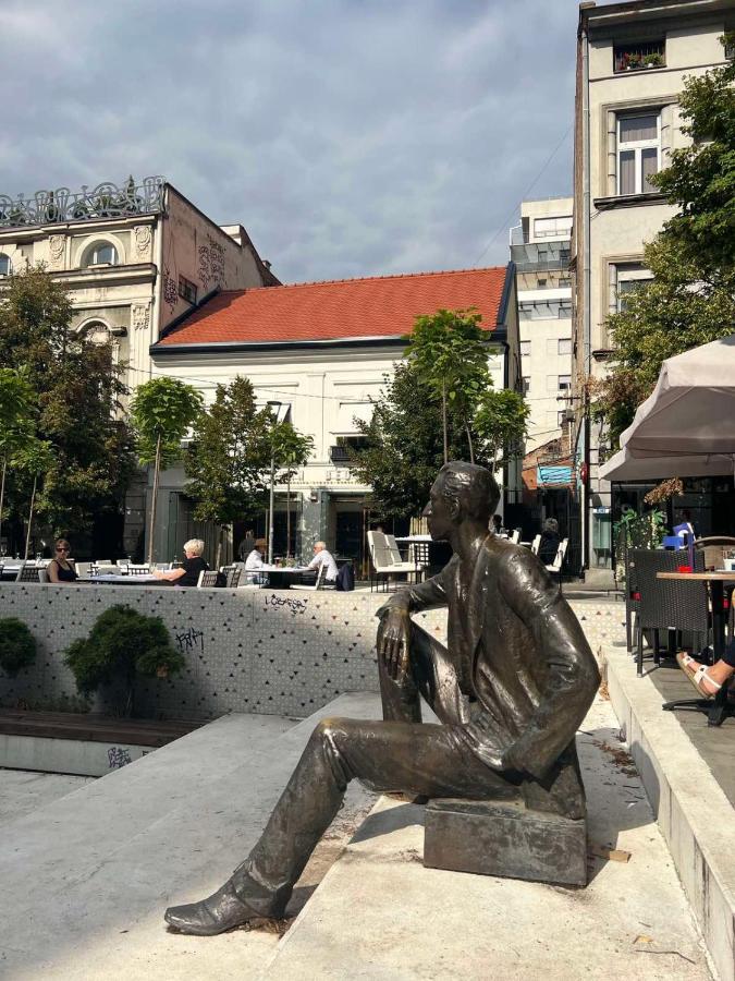Cvetni Trg Hotell Belgrad Exteriör bild